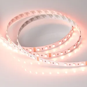 Лента RT-B60-12mm 24V RGBW-Warm-4-in-1 (19.2 W/m, IP20, 5060, 5m) (Arlight, Открытый)