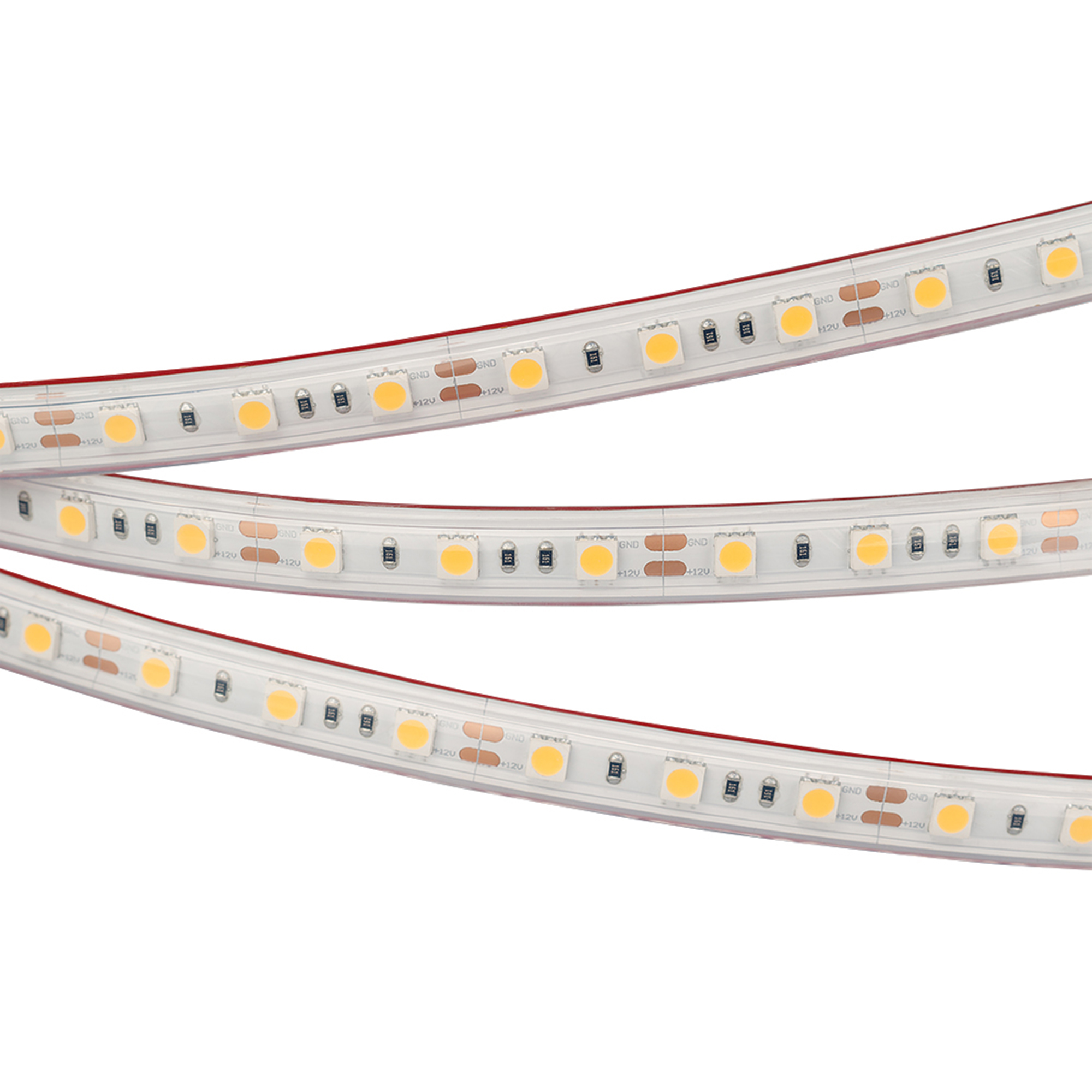 Лента герметичная RTW-PS-B60-12mm 12V Warm3000 (14.4 W/m, IP67, 5060, 5m) (Arlight, 14.4 Вт/м, IP67)