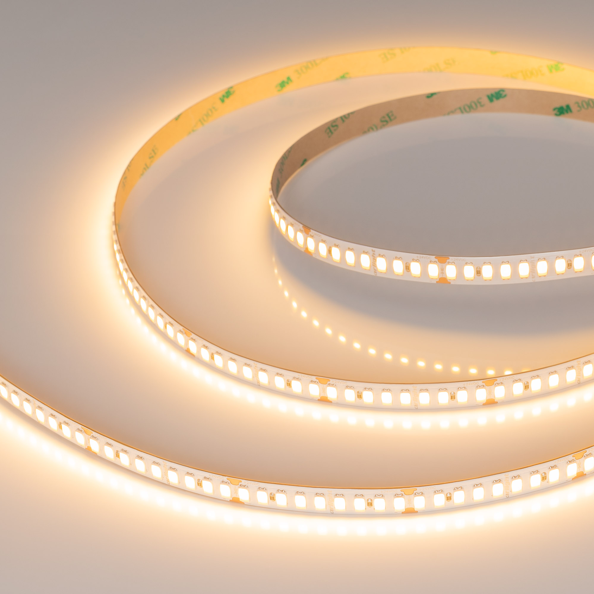 Лента ULTRA-C180-10mm 24V Warm2700 (19.2 W/m, IP20, 5630, 5m) (Arlight, высок.эфф.200 лм/Вт)